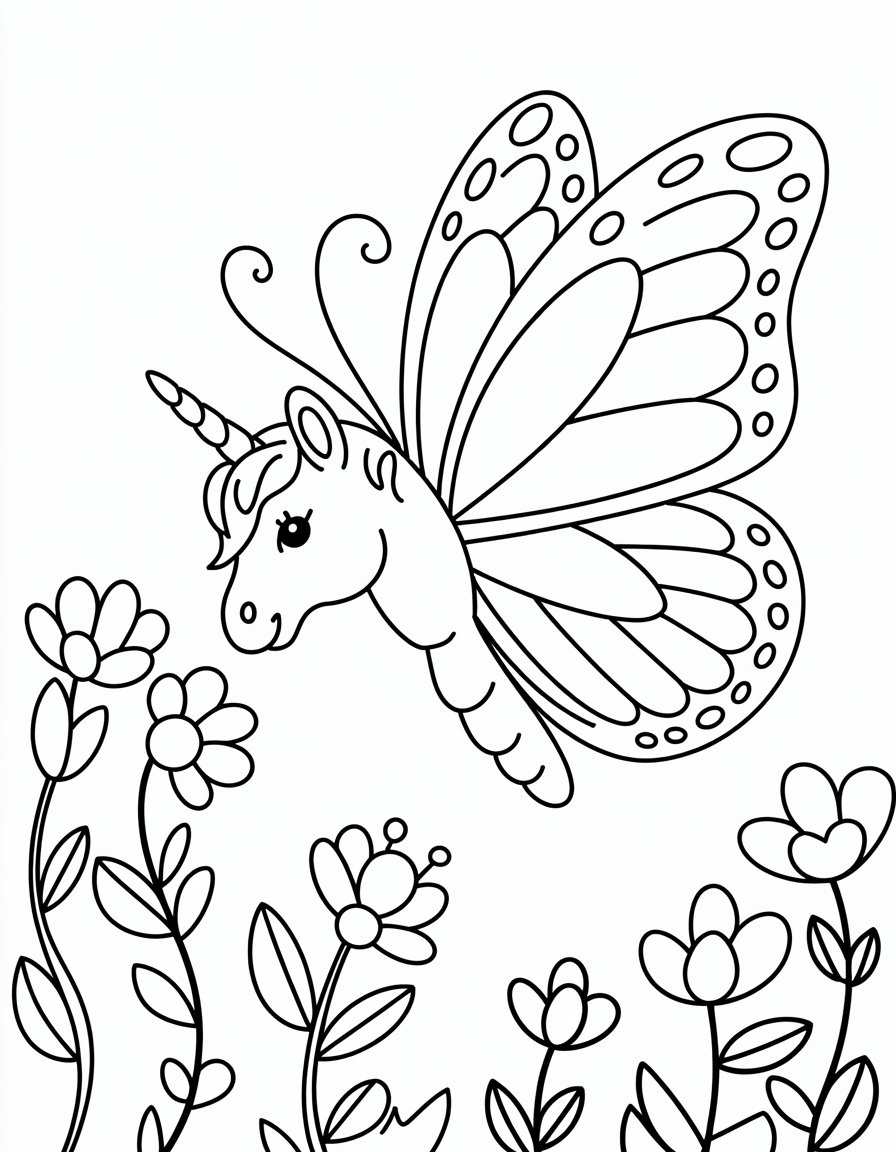 Unicorn Butterfly